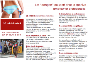 les dangers du sport chez la femme