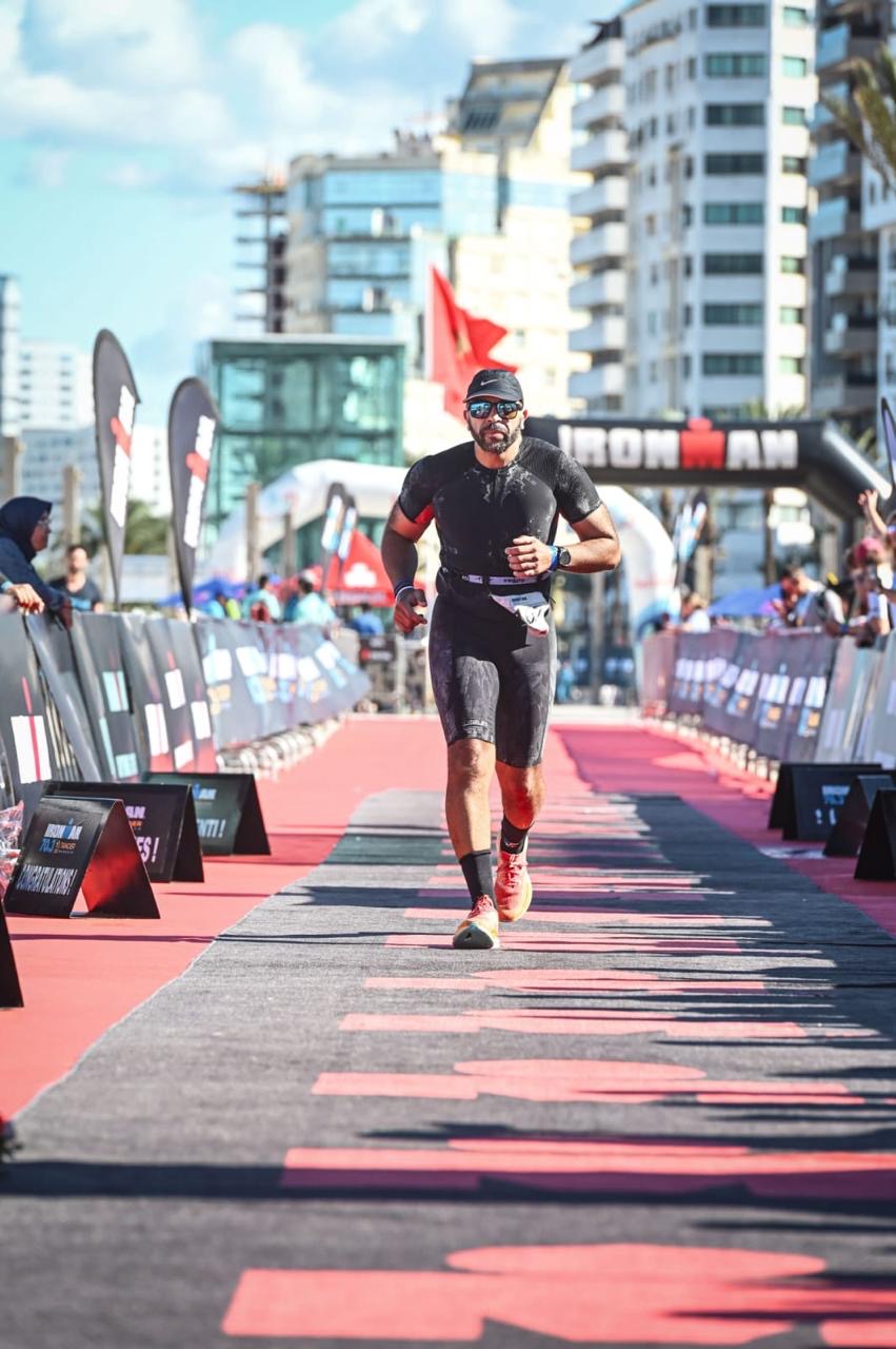 Pr Adyl Melhaoui - 1er triathlon 70.3 Ironman