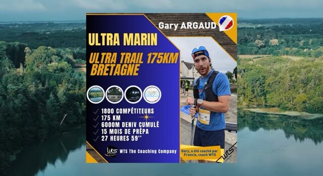 Recit de course de Gary Argaud, athlete WTS engagé sur l’Ultra Marin 175 km.