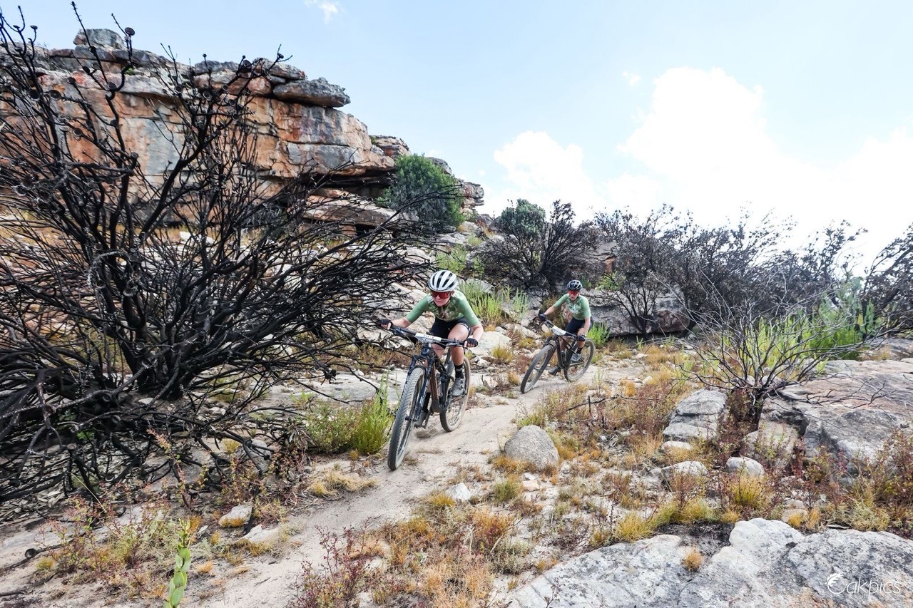 Singletrack technique sur la Tankwa Trek en Afrique du Sud