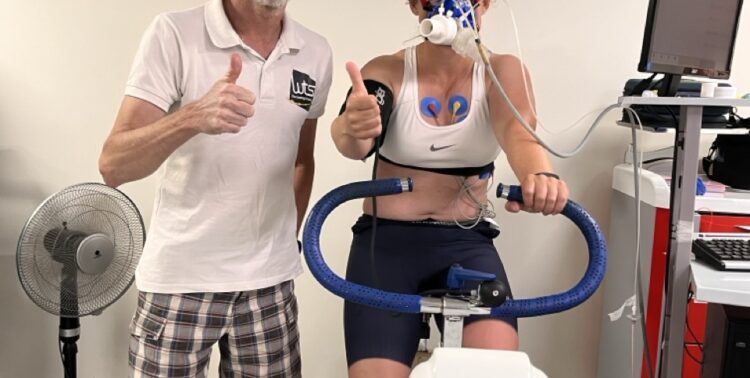 Tests physiologiques et VO2max de l’équipage feminin du Famous Project à l’IM2S Monaco