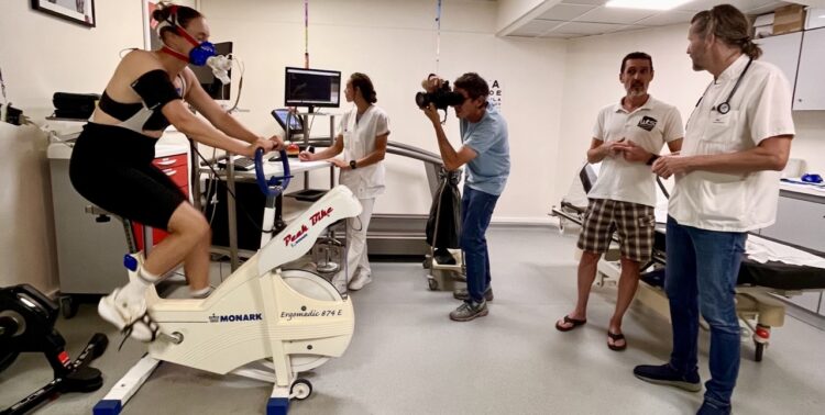 Tests physiologiques et VO2max des navigatrices du Famous Project à l’IM2S Monaco