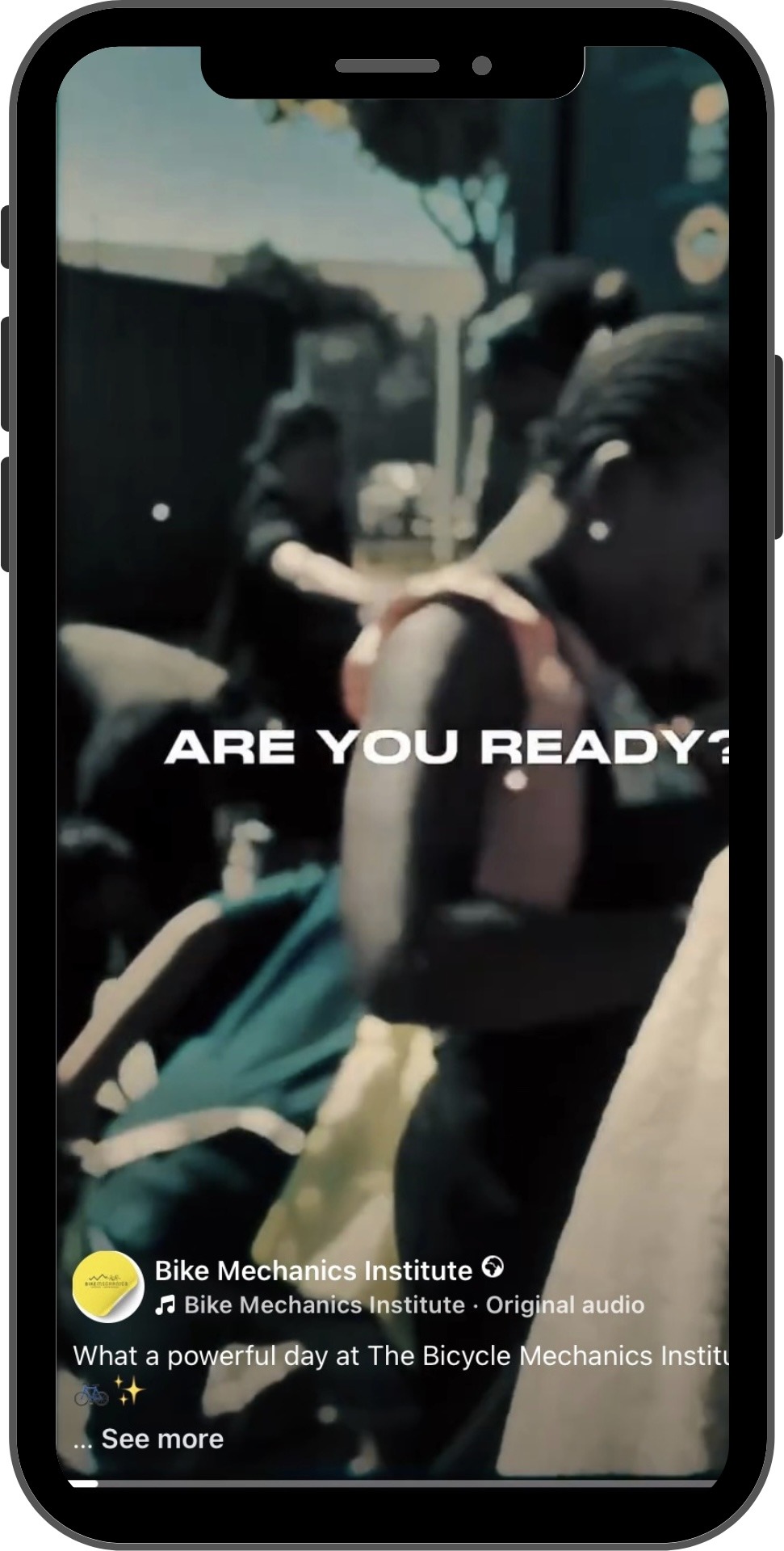 Women learning bicycle repair skills during a practical workshop at the Bicycle Mechanics Institute in South Africa.